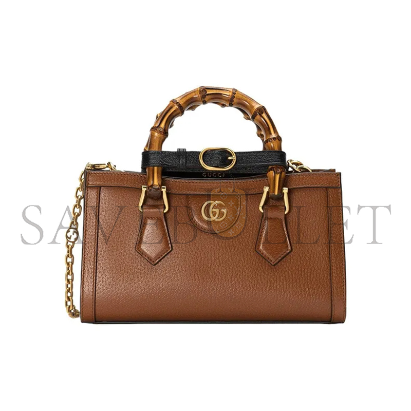 G*u*i diana bamboo small shoulder bag 735153 (27*15.5*11cm)